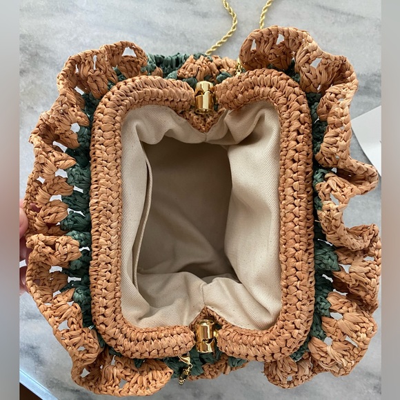 Loeffler Randall | Willa Raffia Clutch - Picture 7 of 9